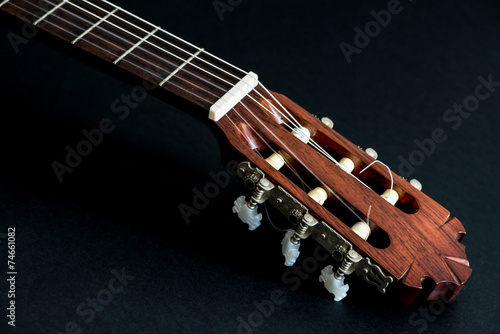 Obraz na płótnie Manche de guitare w salonie
