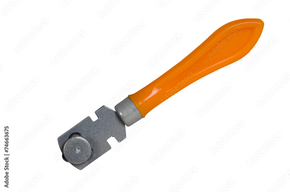 glass cutter on a white background glass cutter on a white background