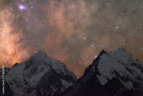 Milky Way over the Caucasus