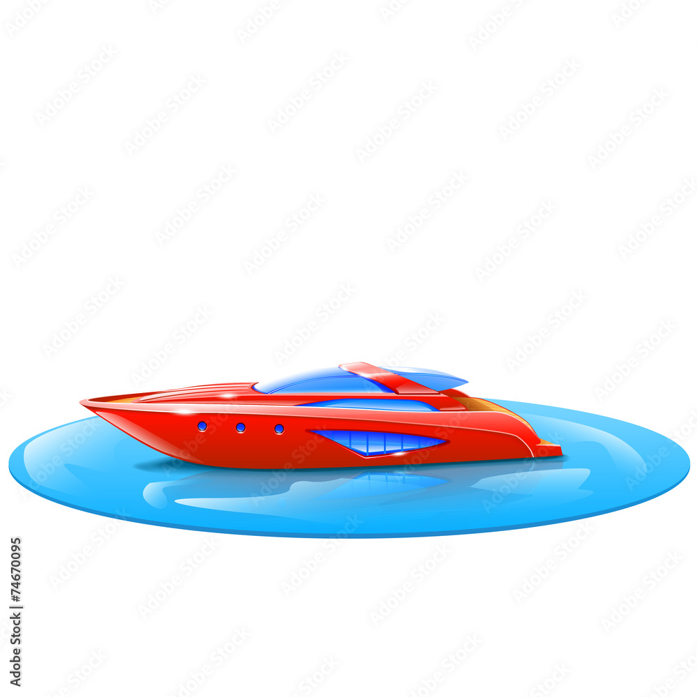 red yacht red yacht