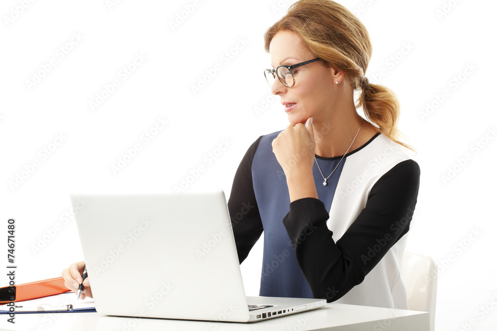 Mature business woman portrait Mature business woman portrait