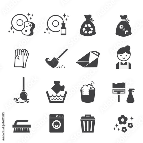 cleaning icon