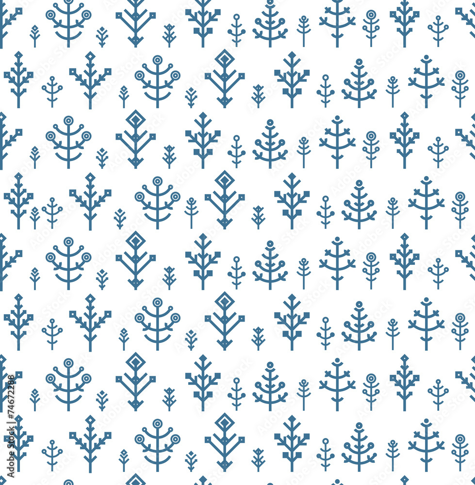 Different snowflake seamless pattern. Design template Different snowflake seamless pattern. Design template