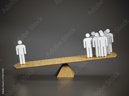 Slika na platnu Business balance