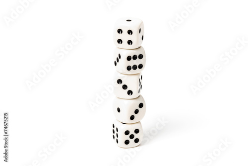 five dices