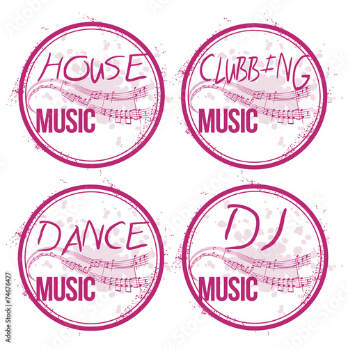 4 stamps electro music