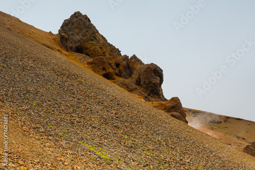 Relief volcanique d'Islande