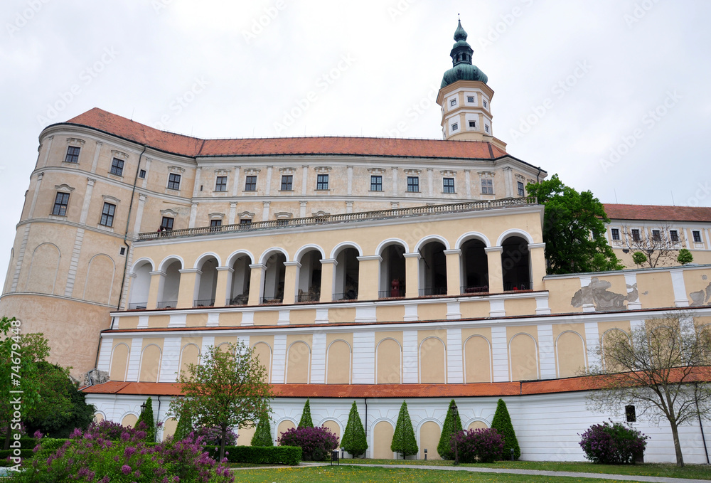 Castle Mikulov, Moravia, Czech Republic, Europe