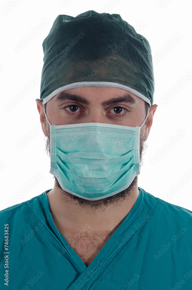 Young surgeon ready for surgery Young surgeon ready for surgery