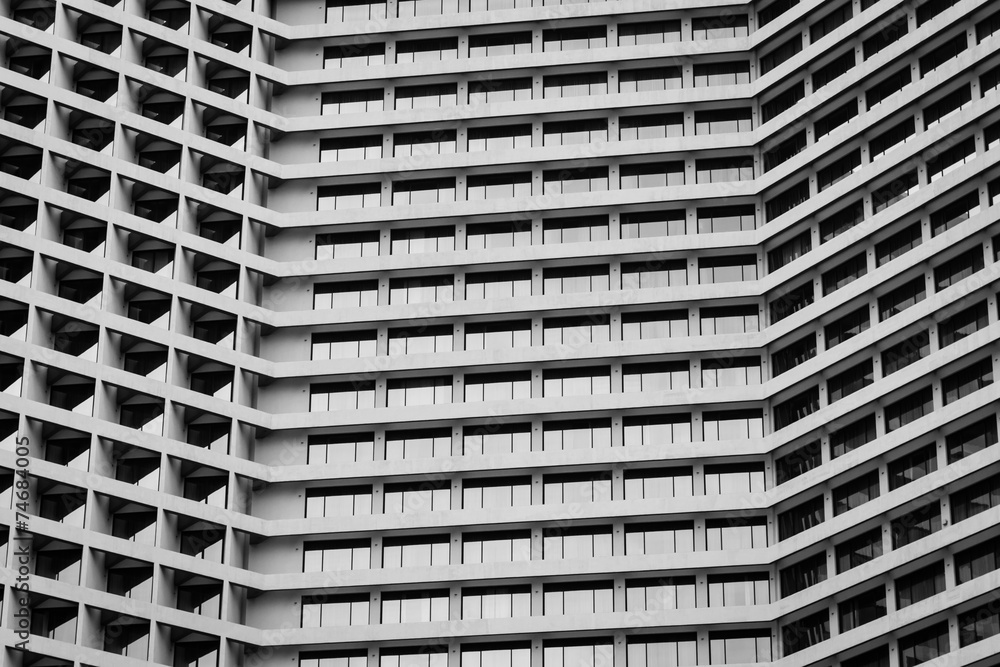 building with windows texture on tower building with windows texture on tower