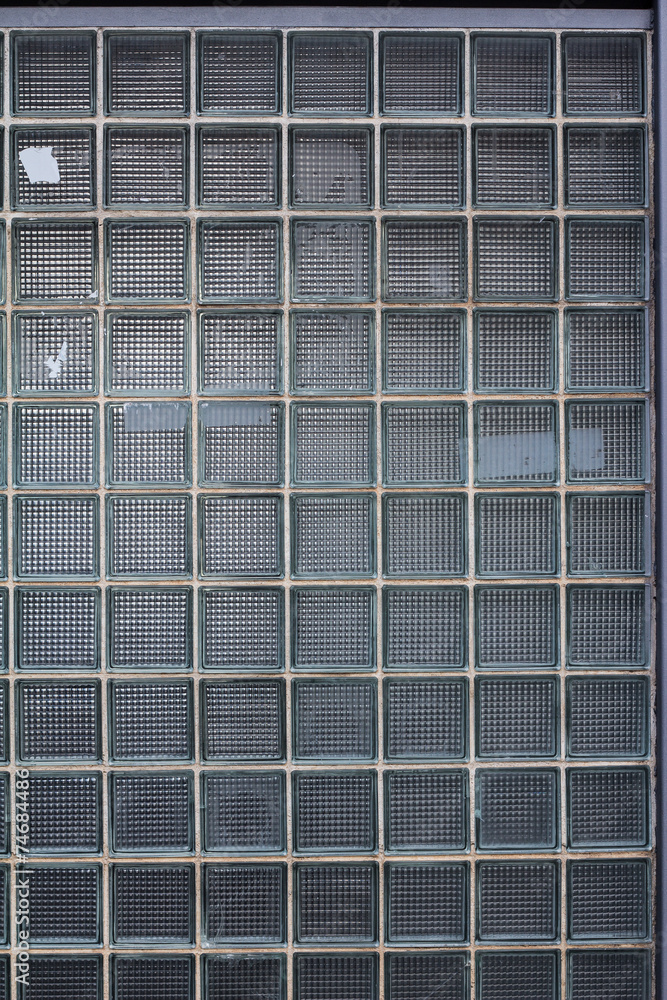 Fototapeta premium Muro de vidrio