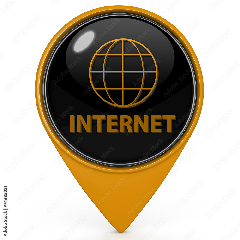 inernet pointer icon on white background inernet pointer icon on white background