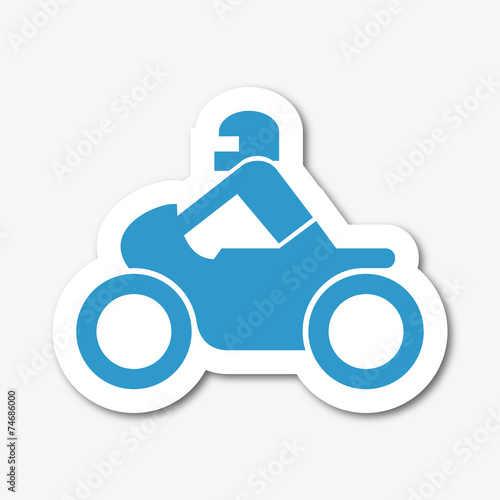 Logo moto.