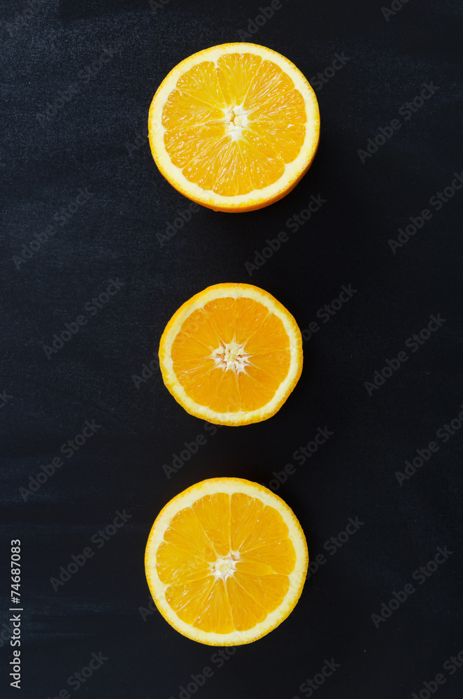 Orange fruits