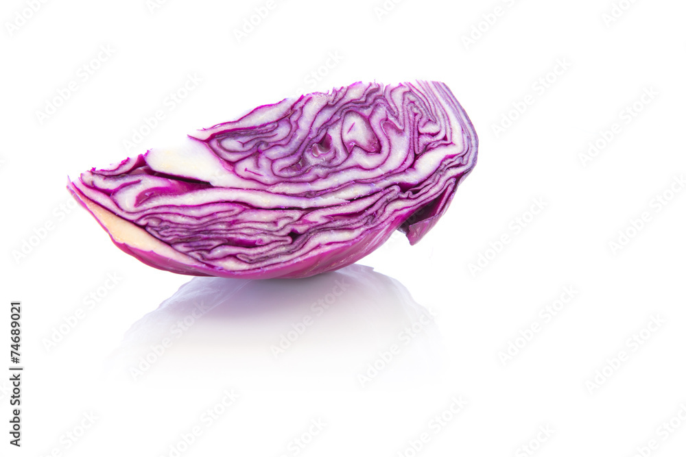 Rotkohl geschnitten Rotkohl geschnitten