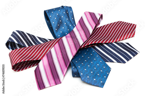 necktie a bunch