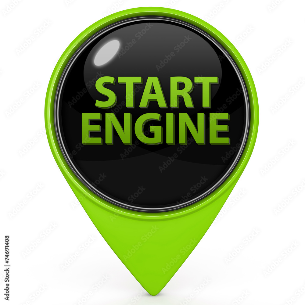power pointer icon on white background power pointer icon on white background