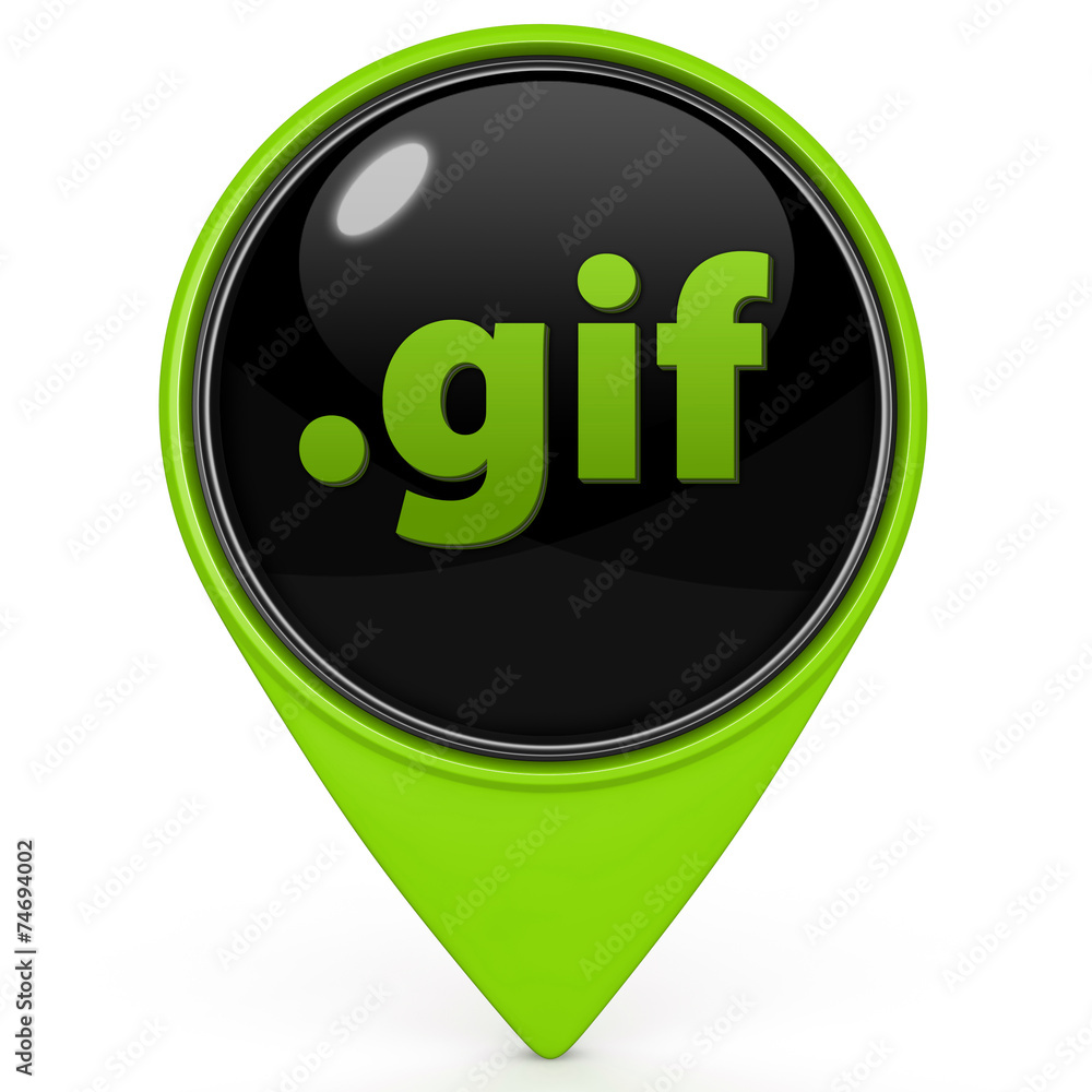 .gif pointer icon on white background .gif pointer icon on white background