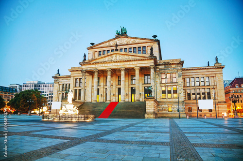 Concert hall (Konzerthaus) at Gendarmenmarkt square in Berlin