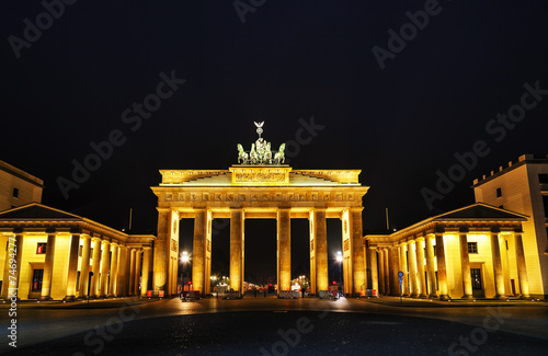 Obraz na płótnie Brandenburg gate in Berlin, Germany w salonie