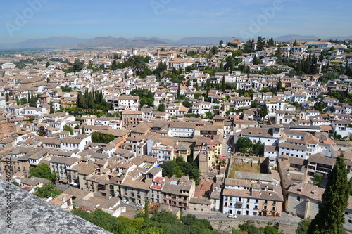 Albaicin in Granada, Spain