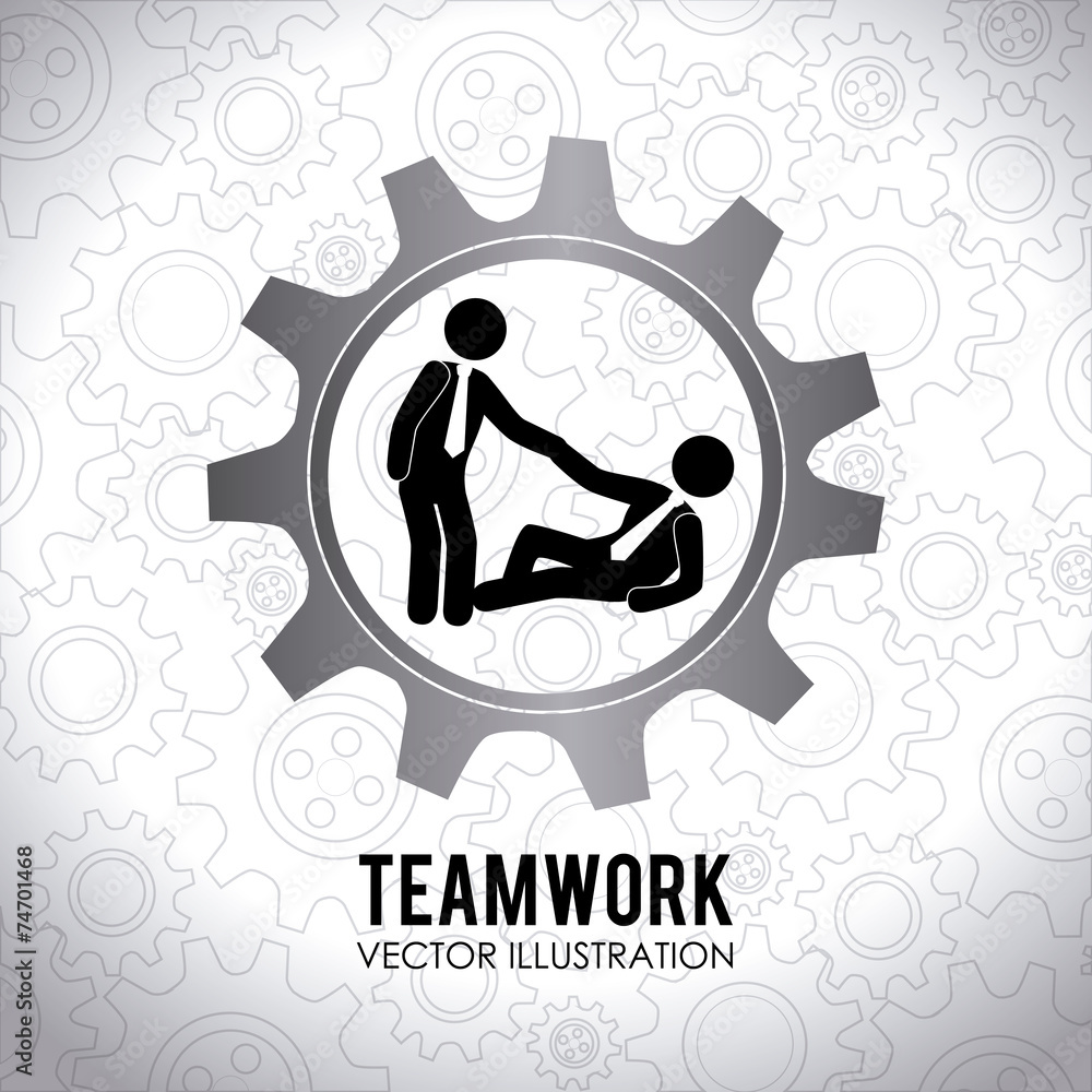 Teamwork design,vector illustration. Teamwork design,vector illustration.