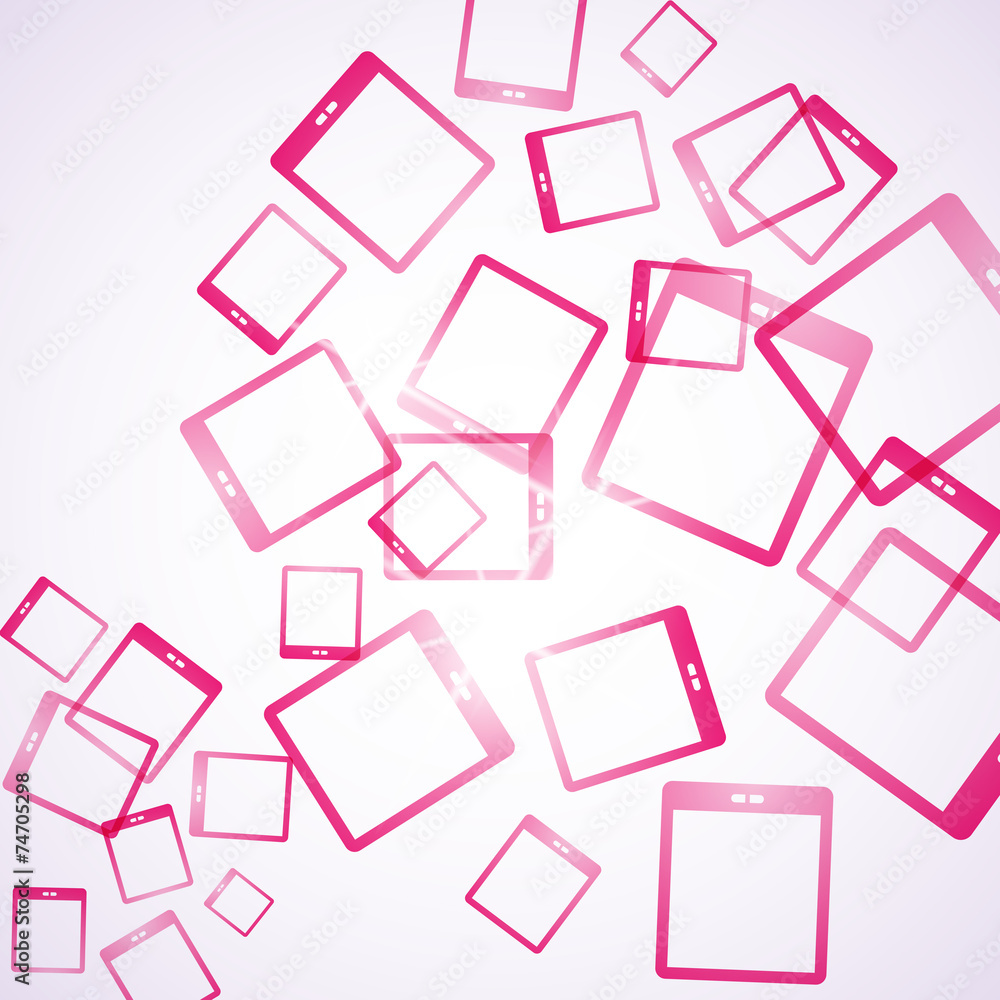 abstract background: tablet abstract background: tablet