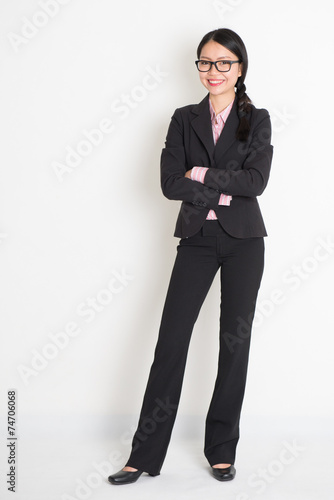 Cool Asian business woman