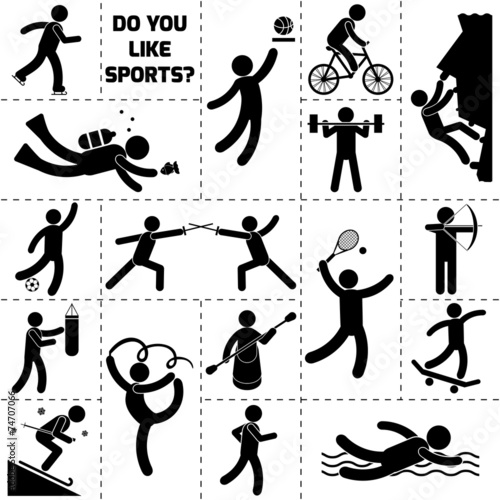 Sport Icon Black