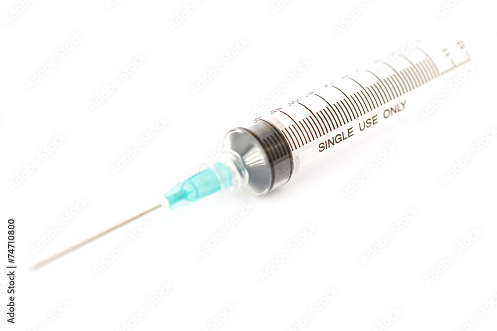 Close up syringe Close up syringe