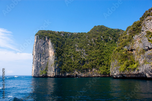 Island of Phi Phi Leh in Thailand