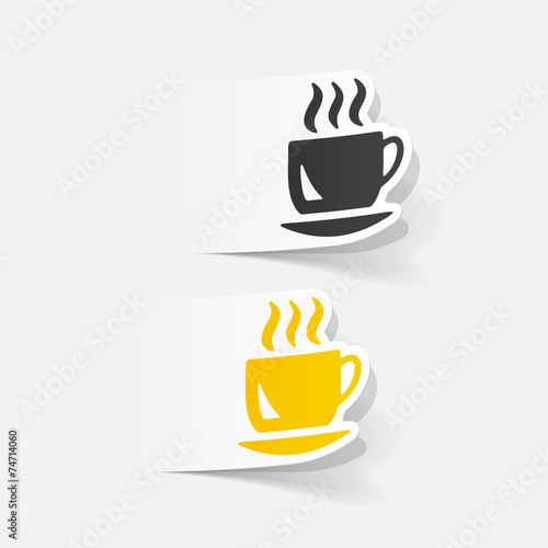 realistic design element: coffee