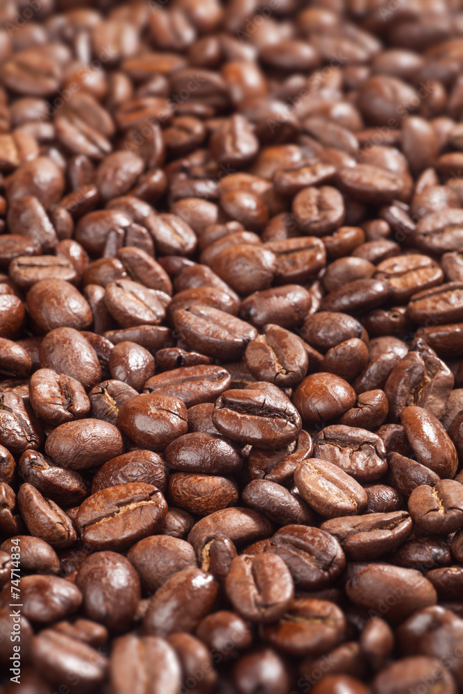Coffee beans texture background Coffee beans texture background