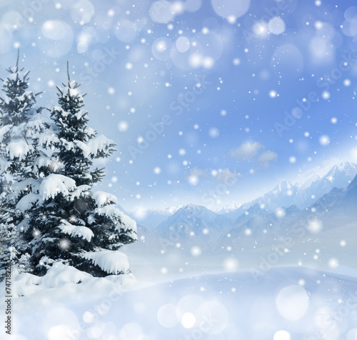 winter christmas background