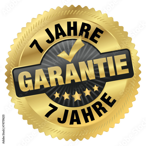 Garantie 7 Jahre