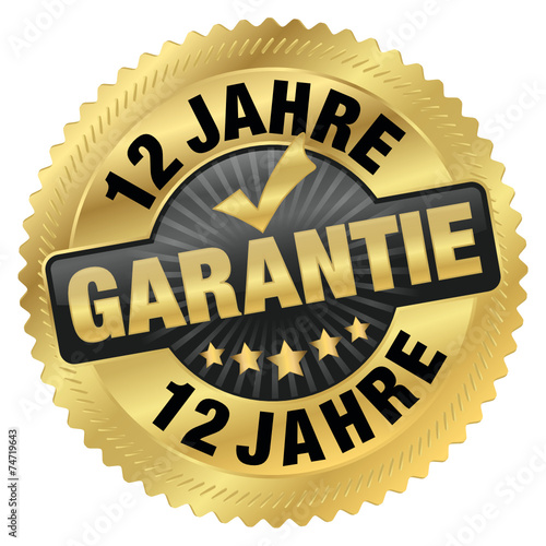 Garantie 12 Jahre