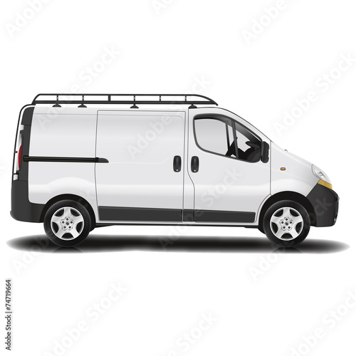 Camionette avec galerie