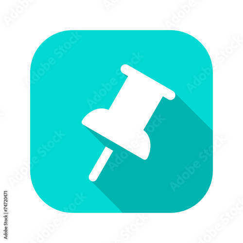 Flat Long Shadow Icon