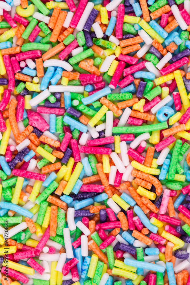Colourful prinkles close up. Colourful prinkles close up.
