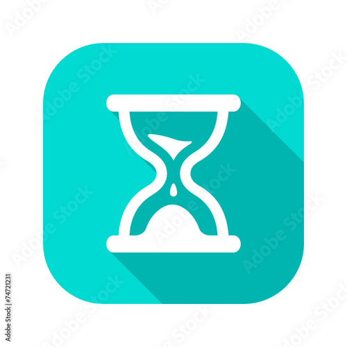 Flat Long Shadow Icon