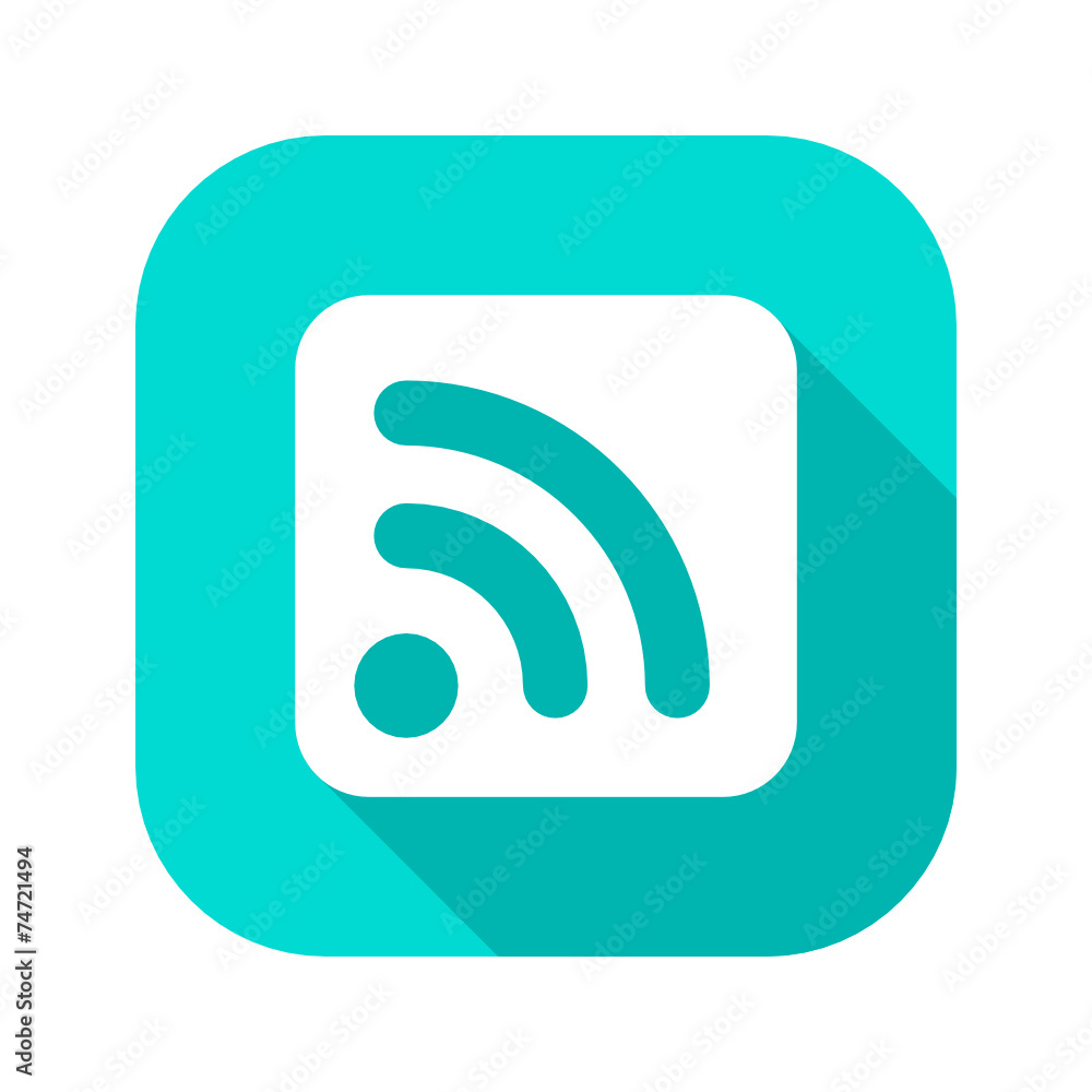 Flat Long Shadow Icon Flat Long Shadow Icon