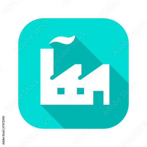 Flat Long Shadow Icon