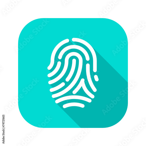 Flat Long Shadow Icon