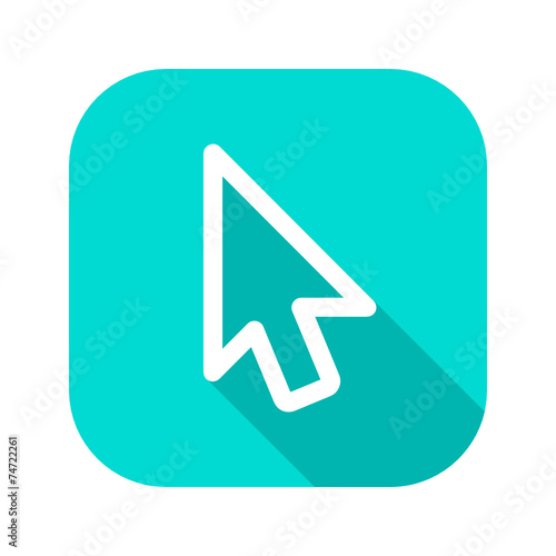 Flat Long Shadow Icon