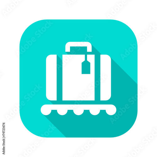 Flat Long Shadow Icon