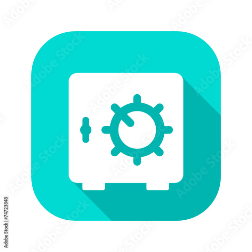 Flat Long Shadow Icon