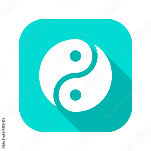 	Flat Long Shadow Icon