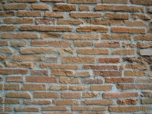 Obraz na płótnie Briques rouges de Toulouse w salonie