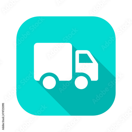 Flat Long Shadow Icon