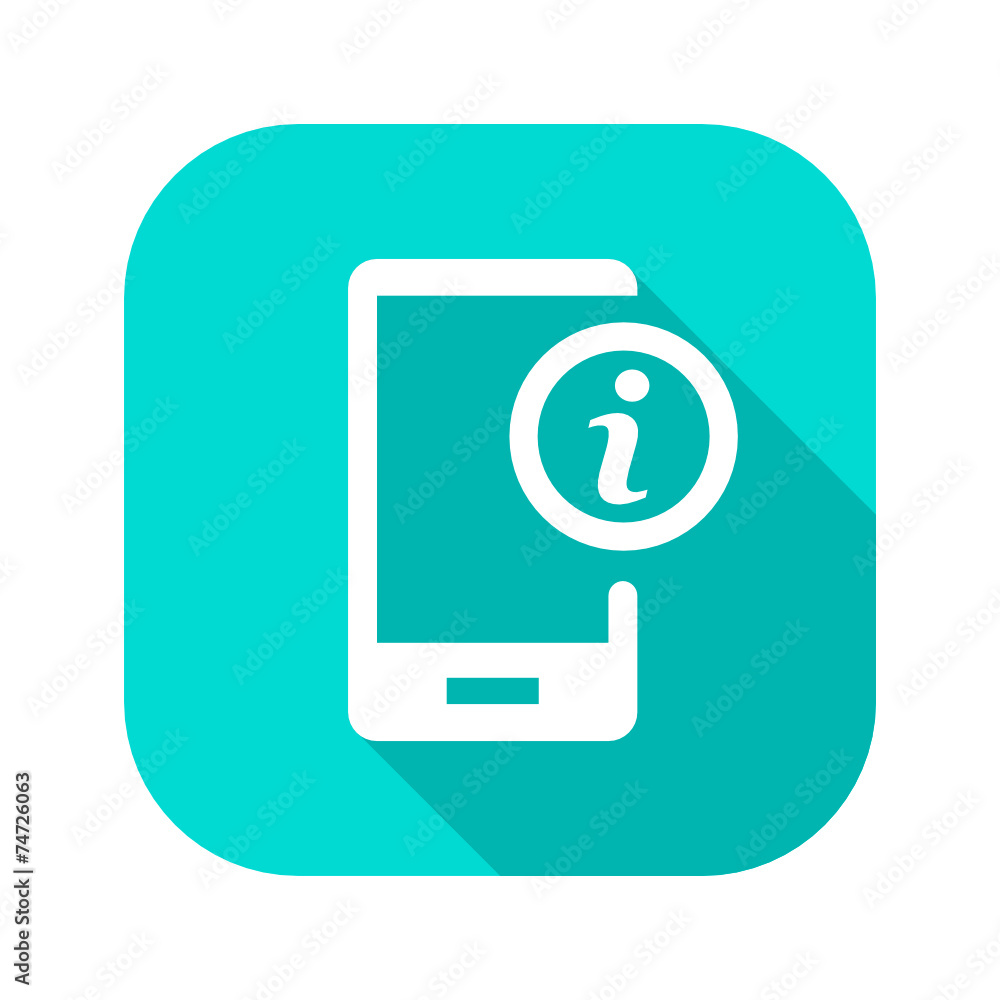 Flat Long Shadow Icon Flat Long Shadow Icon
